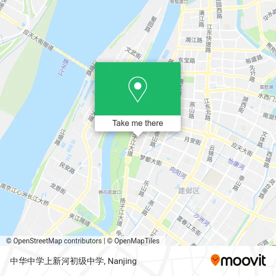 中华中学上新河初级中学 map