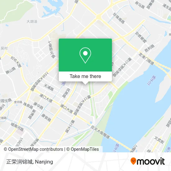 正荣润锦城 map