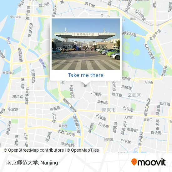 南京师范大学 map