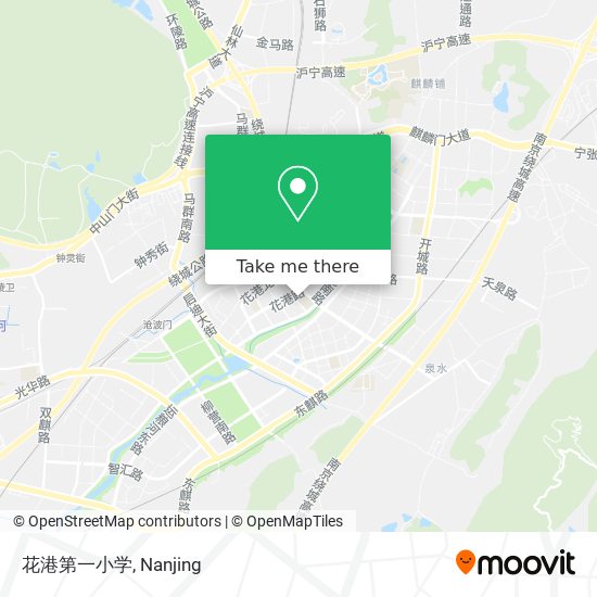 花港第一小学 map