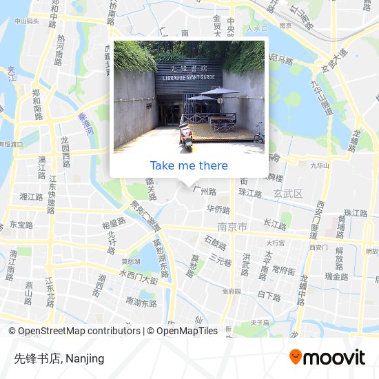 先锋书店 map