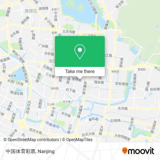中国体育彩票 map
