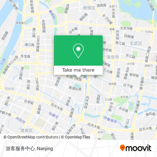 游客服务中心 map