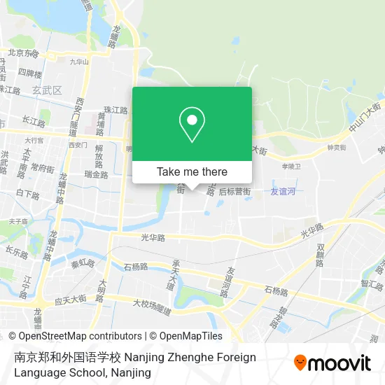 南京郑和外国语学校 Nanjing Zhenghe Foreign Language School map