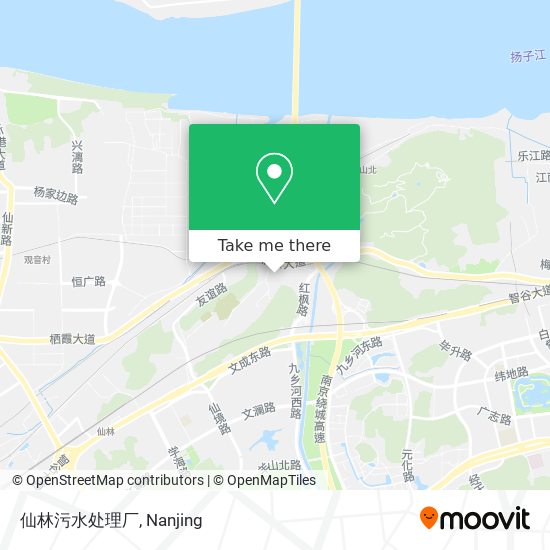 仙林污水处理厂 map