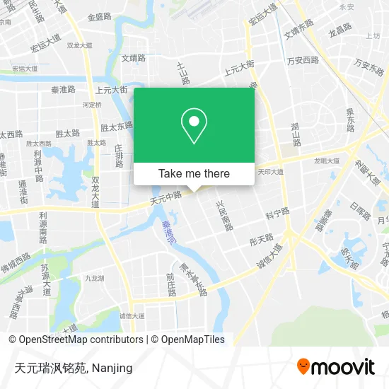 天元瑞沨铭苑 map