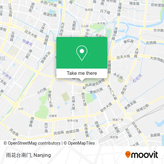 雨花台南门 map