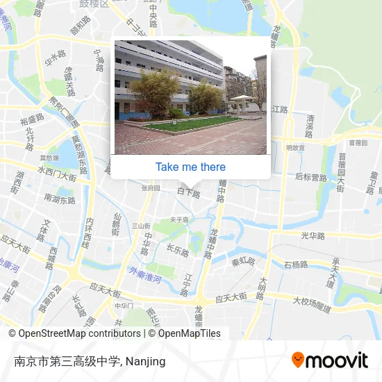 南京市第三高级中学 map