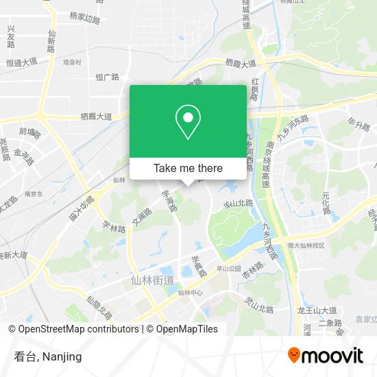 看台 map