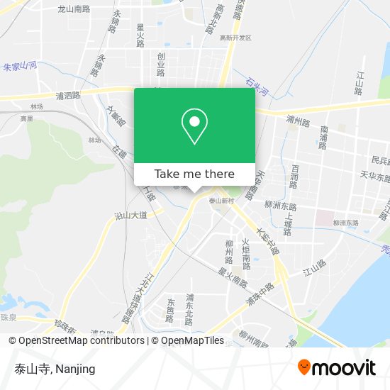 泰山寺 map