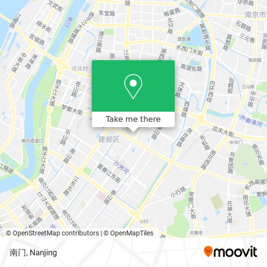 南门 map
