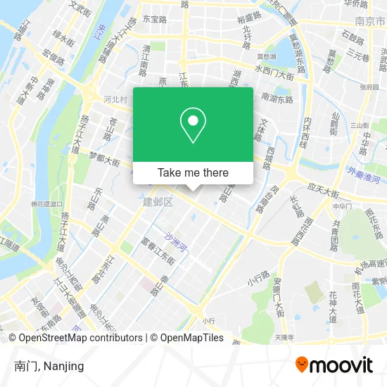 南门 map