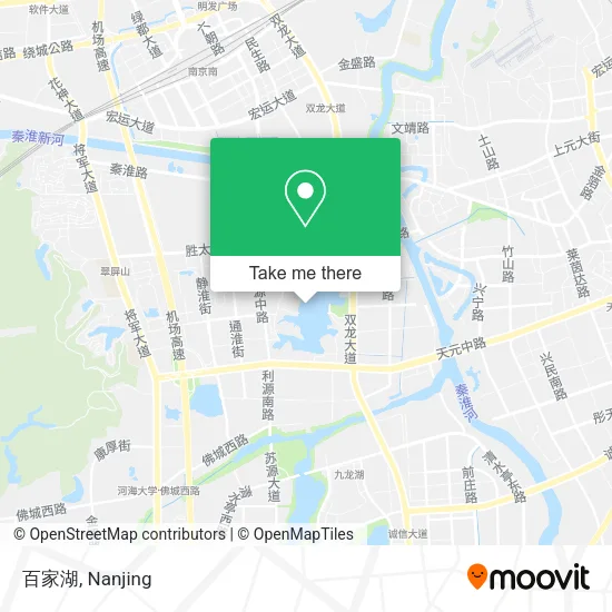 百家湖 map