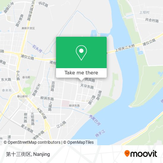第十三街区 map