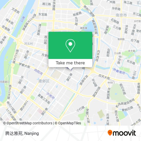 腾达雅苑 map