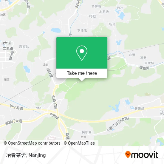 冶春茶舍 map