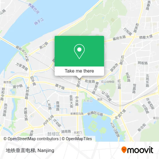 地铁垂直电梯 map