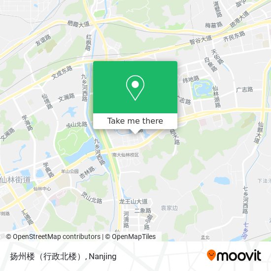 扬州楼（行政北楼） map