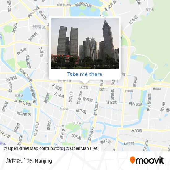 新世纪广场 map
