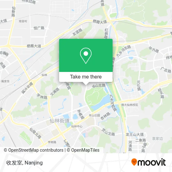 收发室 map