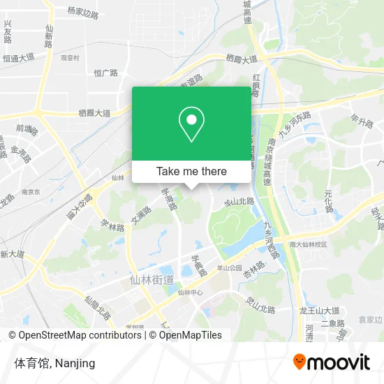 体育馆 map