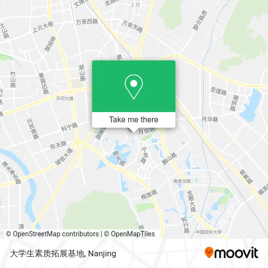 大学生素质拓展基地 map