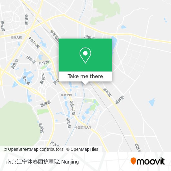南京江宁沐春园护理院 map