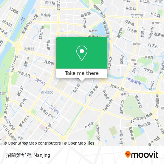 招商雍华府 map
