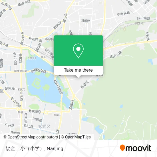 锁金二小（小学） map