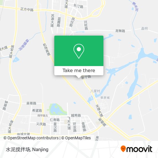 水泥搅拌场 map