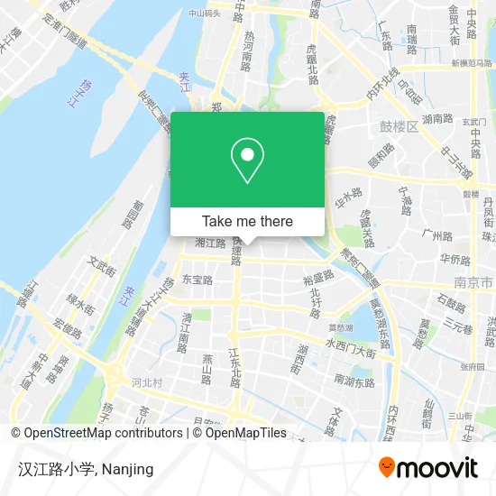 汉江路小学 map