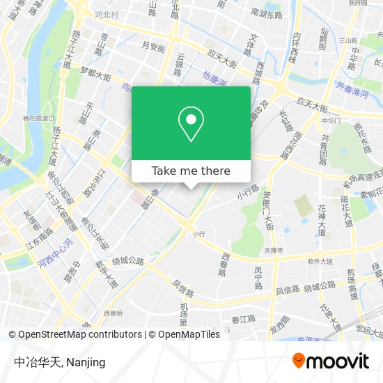 中冶华天 map