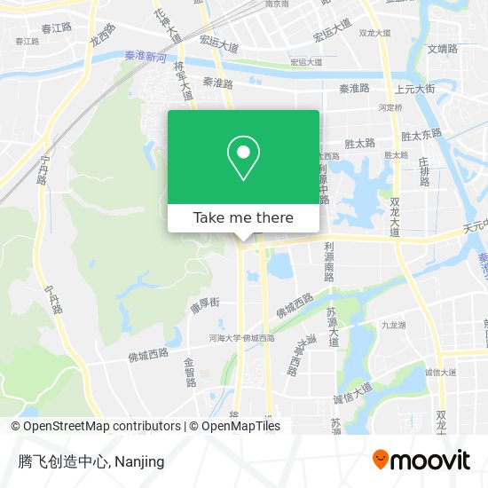 腾飞创造中心 map