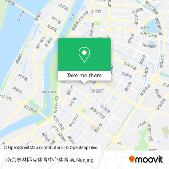南京奥林匹克体育中心体育场 map