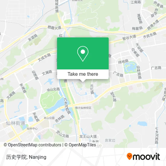 历史学院 map