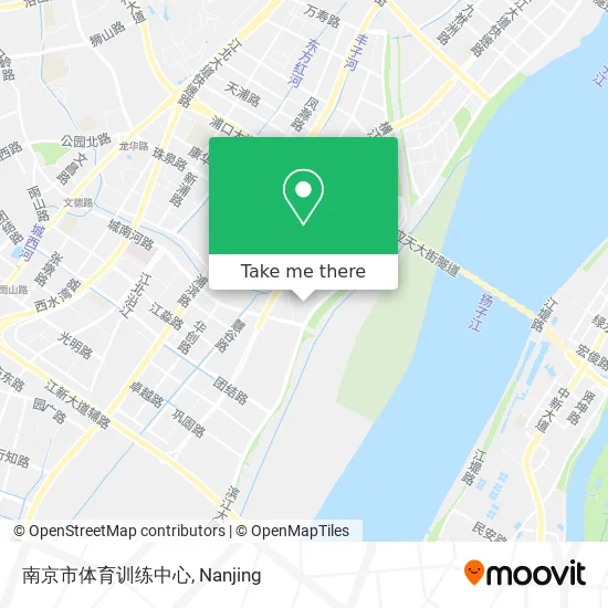 南京市体育训练中心 map