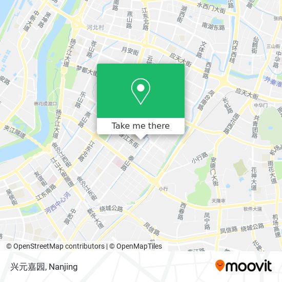 兴元嘉园 map