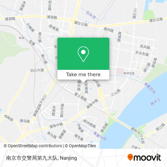 南京市交警局第九大队 map