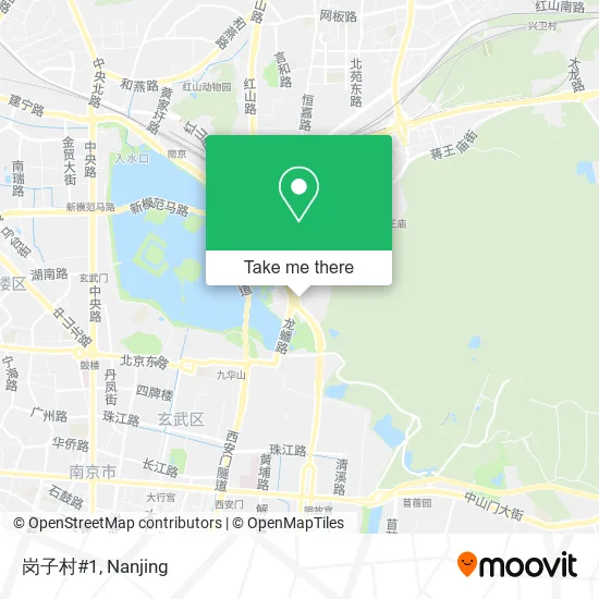 岗子村#1 map