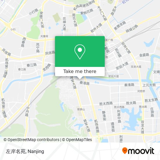 左岸名苑 map