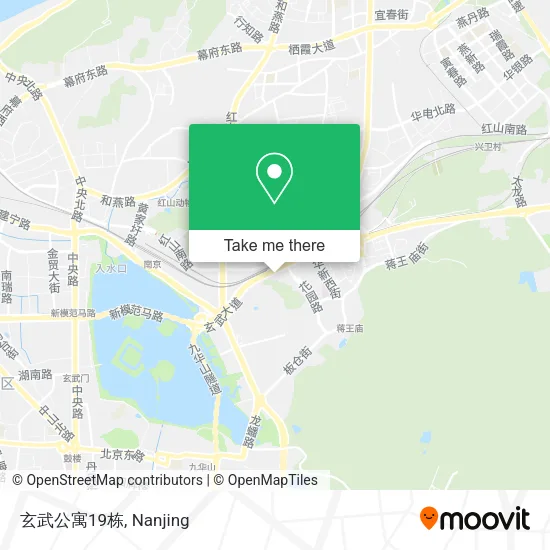 玄武公寓19栋 map