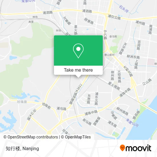 知行楼 map
