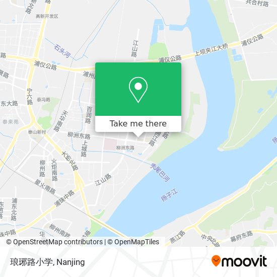 琅琊路小学 map