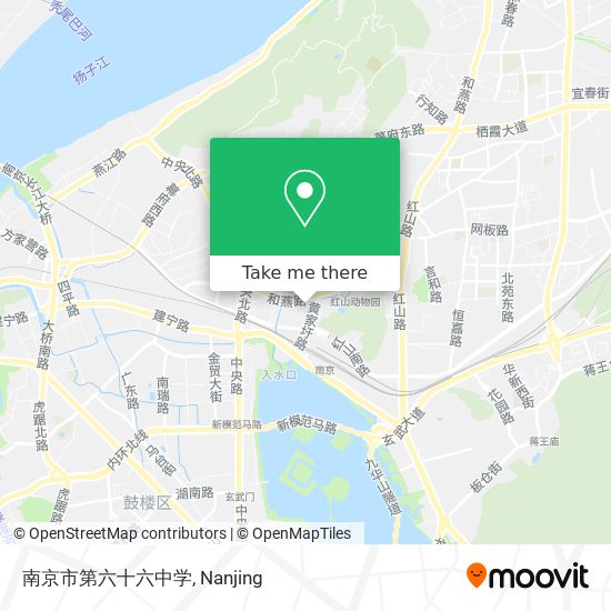 南京市第六十六中学 map