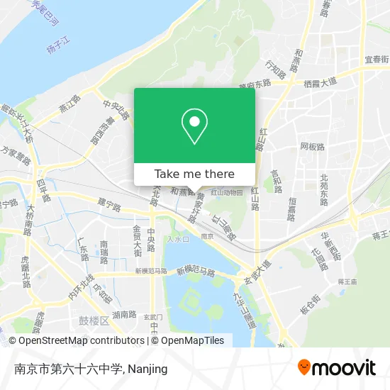 南京市第六十六中学 map