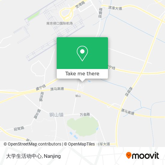 大学生活动中心 map