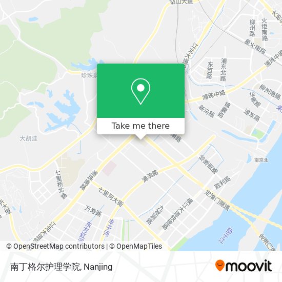 南丁格尔护理学院 map