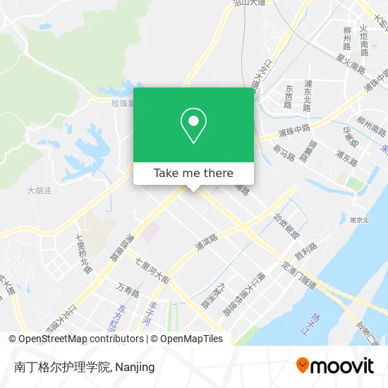 南丁格尔护理学院 map