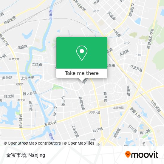 金宝市场 map