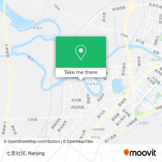 七里社区 map